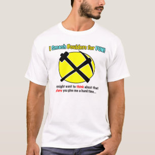 Rockhoundの警告! メンズワイシャツ tシャツ