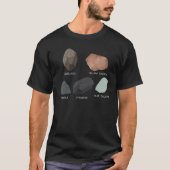 Rockhounding Rock Collecting Muscavite Pyroxene Ca Tシャツ (正面)
