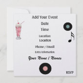 Rockinによっては休みなく- SRFがパーティを楽しみます 招待状 (裏面)