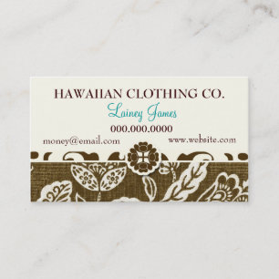 ROCKINのヴィンテージのハワイの名刺 名刺