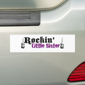 Rockinの妹 バンパーステッカー (車上)