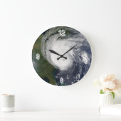 Rockinはハリケーンを好みます ラージ壁時計 (ホーム)