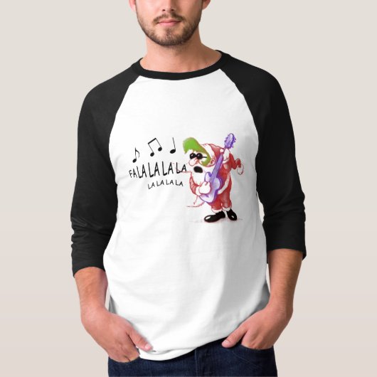 Rockinサンタ Tシャツ (正面)