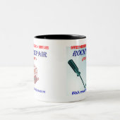 Rockin修理コーヒーのマグ ツートーンマグカップ (中央)