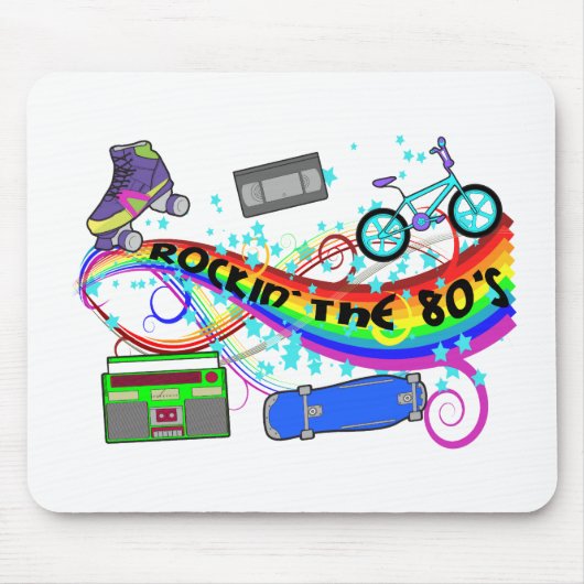 Rockin 80年代 マウスパッド (正面)
