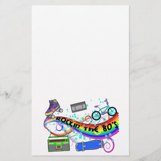 Rockin 80年代 便箋 (正面)