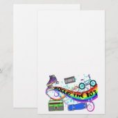 Rockin 80年代 便箋 (正面/裏面)