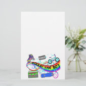 Rockin 80年代 便箋 (スタンド正面)