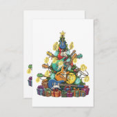  Rockin' Around The Christmas Tree - Electric  サンキューカード (正面/裏面)