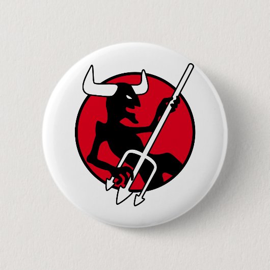 Rockin Devil 缶バッジ (正面)