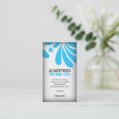 ROCKIN FRESHTASTICの青い名刺 名刺 (スタンド正面)