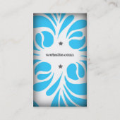 ROCKIN FRESHTASTICの青い名刺 名刺 (裏面)