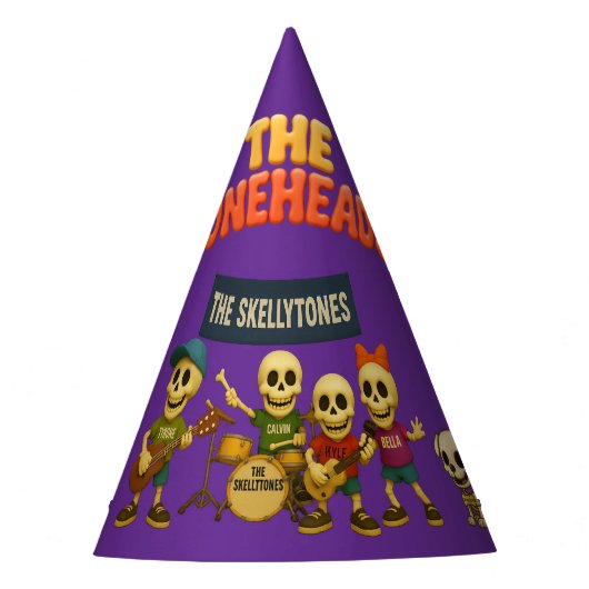  Rockin’ Party Hat – The Skellytones Edition! パーティーハット (正面)