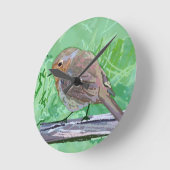 Rockin Robin ラウンド壁時計 (傾斜)