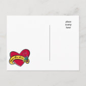 Rockin' Tattoo "Save the Date"ポストカード 案内ポストカード (裏面)