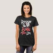 Rockin' The Bonus Mom Life  Mothers Day Stepmom St Tシャツ (正面フル)