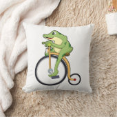 Rocking at Circus with Bicycle.PNG クッション (ブランケット)