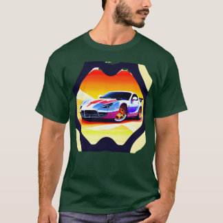 Rocking car gift boy tシャツ
