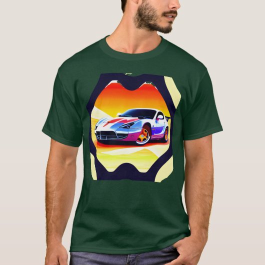 Rocking car gift boy tシャツ (正面)