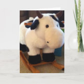 ROCKING COW ***第1誕生日*** カード (正面)