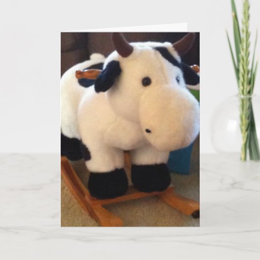 ROCKING COW ***第1誕生日*** カード (正面)
