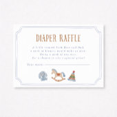Rocking Horse Diaper Raffle 招待状