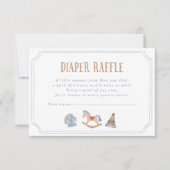 Rocking Horse Diaper Raffle 招待状 (正面)