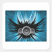 Rocking Speakers Square Sticker スクエアシール (正面)
