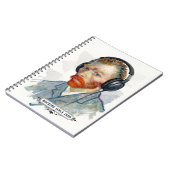 Rocking Vincent since 1880 Notebook Journal ノートブック (左側)