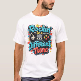 Rockin'to a 違う Tune Tシャツ