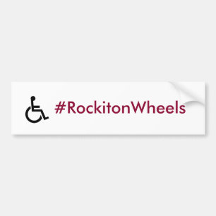 #RockitonWheelsのバンパーステッカー バンパーステッカー