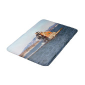 Rocklandの防波堤の灯台、メイン バスマット (アングル)