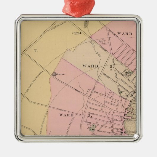 Rockland、メイン メタルオーナメント (正面)