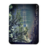 Rockland Countyポストカードの第1貯水池 マグネット (縦)