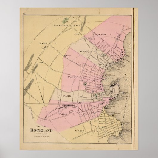 Rockland, Maine ポスター (正面)