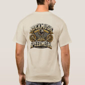 Rockmusic Speedmetal Festival Biker Time Tシャツ (裏面)