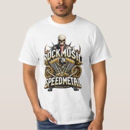 Rockmusic Speedmetal Festival Time Tシャツ