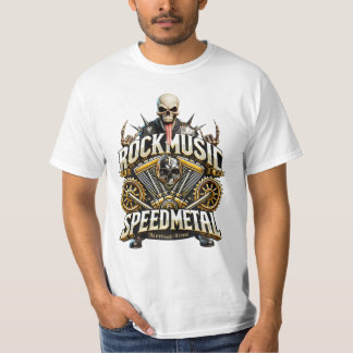 Rockmusic Speedmetal Festival Time Tシャツ