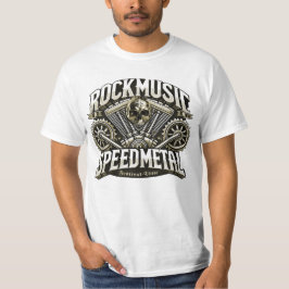 Rockmusic Speedmetal Festival Time Tシャツ