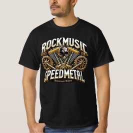 Rockmusic Speedmetal Festival Time Tシャツ