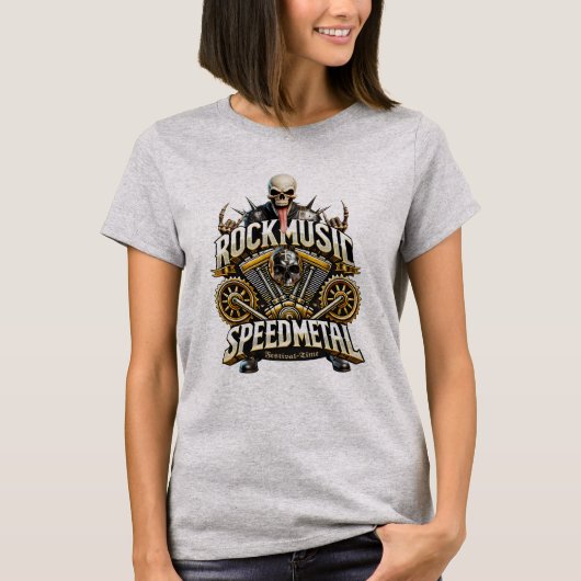 Rockmusik Speedmetal Festival Outfit Tシャツ (正面)