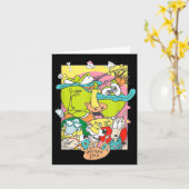 Rockos Modern Life Hilarious Squad Retro カード (黄色い花)