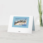 Rockportマサチューセッツからのヴィンテージの挨拶 カード (裏面)