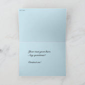 Rockportマサチューセッツからのヴィンテージの挨拶 カード (内部)