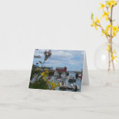 Rockport港のメッセージカード カード (黄色い花)