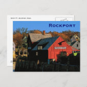 Rockport (Motif #1)はがき ポストカード (正面/裏面)