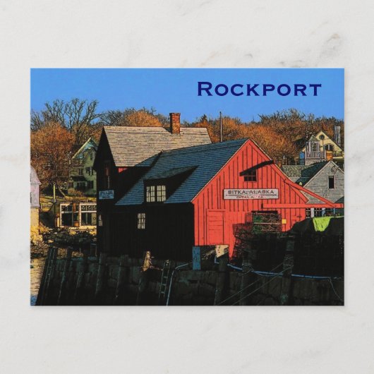 Rockport (Motif #1)はがき ポストカード (正面)