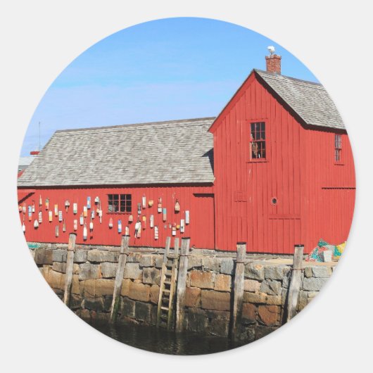 Rockport Motif Number 1 (2) ラウンドシール (正面)