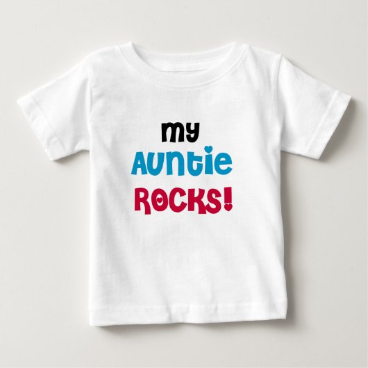 Rocks私の伯母さん ベビーTシャツ (正面)