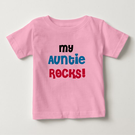 Rocks私の伯母さん ベビーTシャツ (正面)